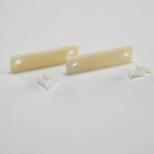 Ceramic covers 1 pair in a set including 4 screws