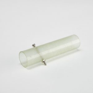 GFK pipe, 80 mm with screw